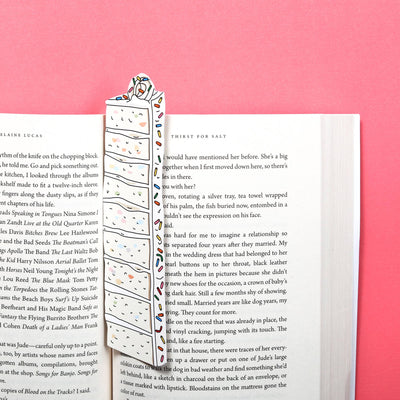 Bookmark - Sprinkle Cake Slice