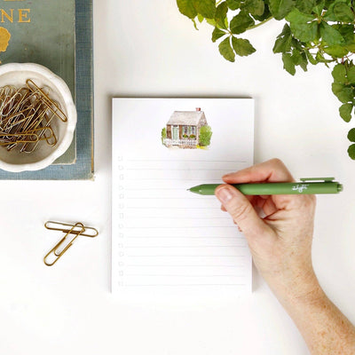 Checklist Notepad - Hydrangea Bouquet