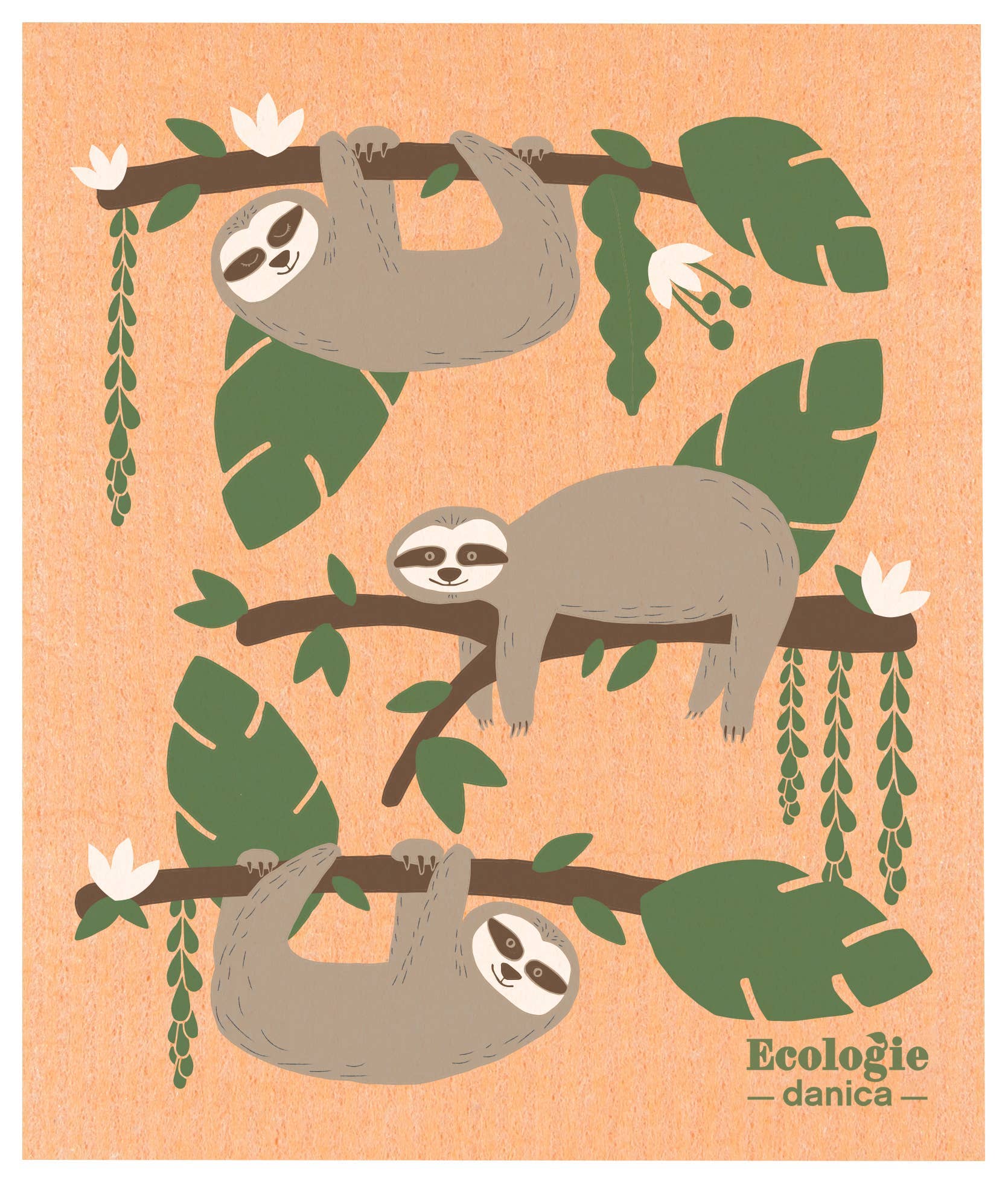 Swedish Dishcloth - Sybil Sloth