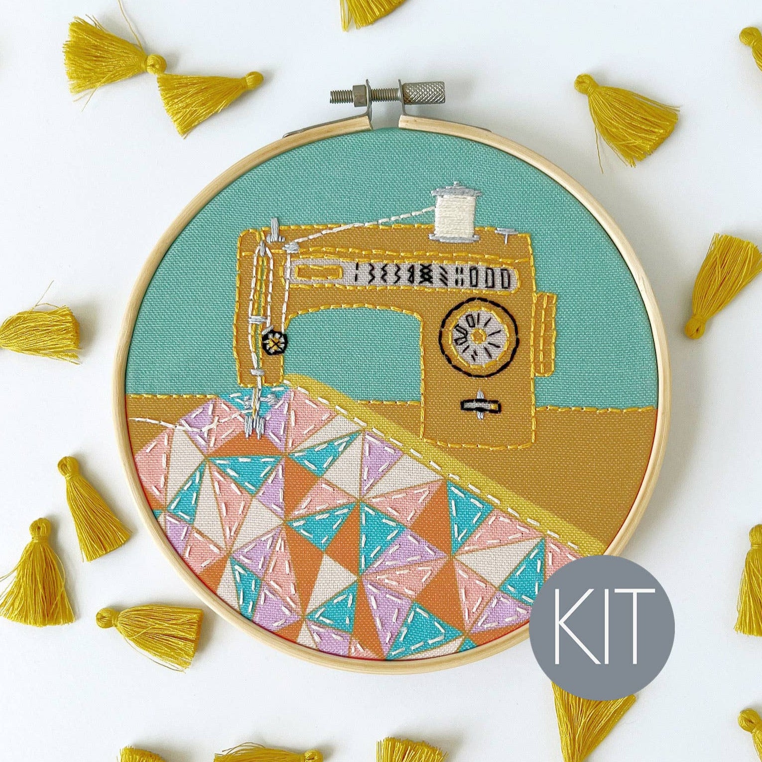 Embroidery Kit - Quilt