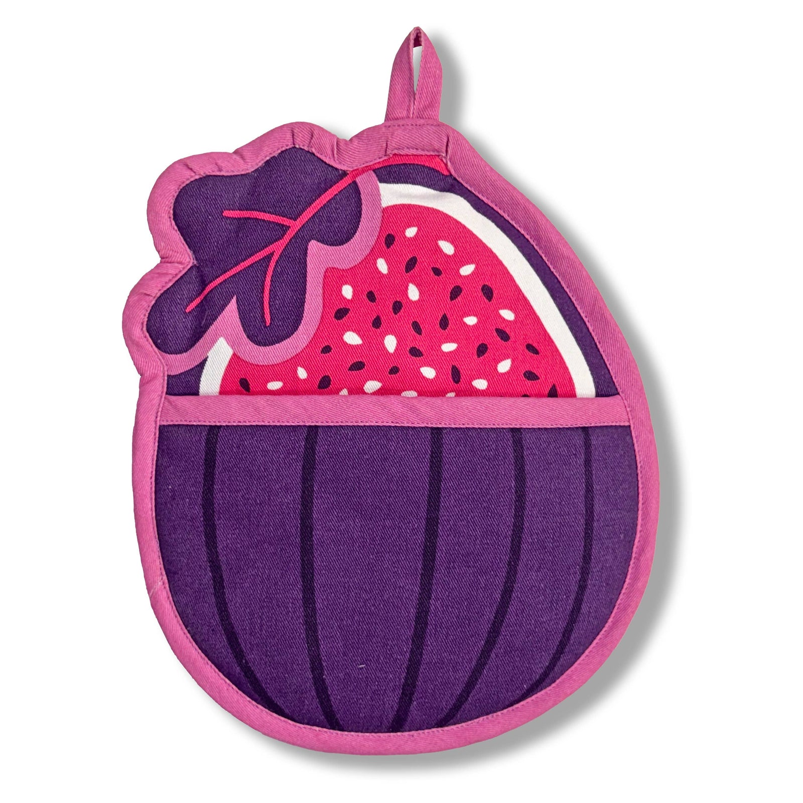 Pot Holder w/ Pocket - Fig