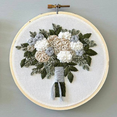 Embroidery Kit - The Everly Bouquet
