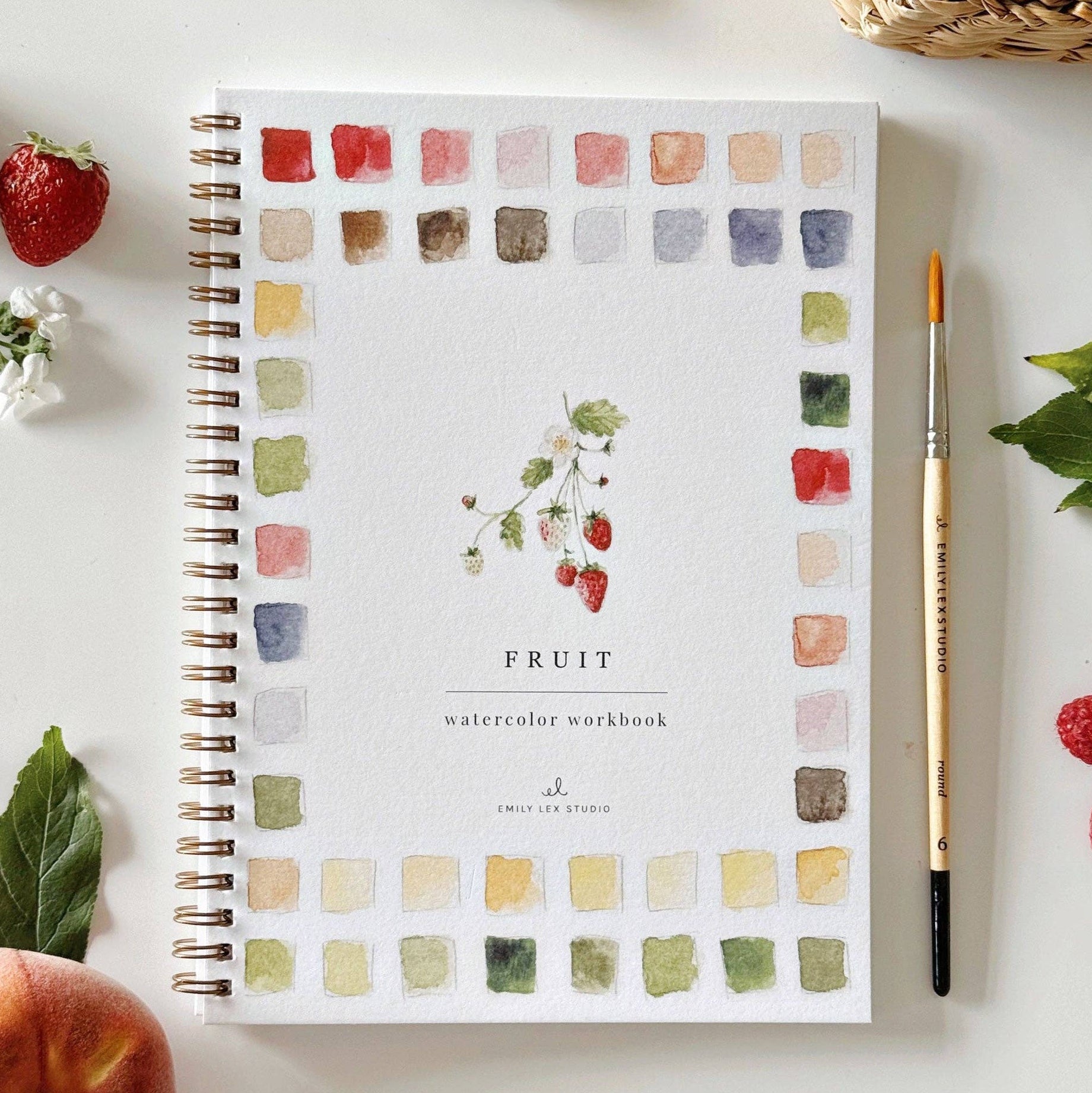 Watercolor Workbook - Fruit