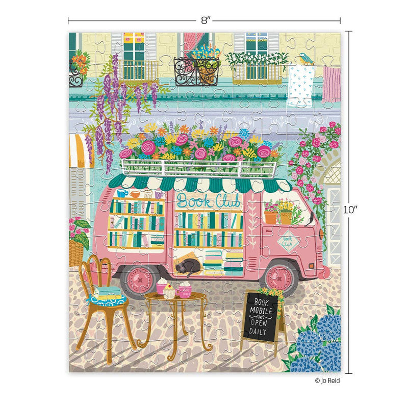 Jigsaw Puzzle - 100 Piece - Mobile Book Club