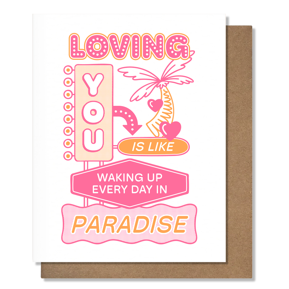 Paradise - Love Card