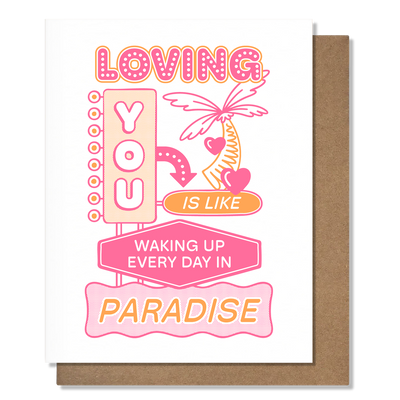 Paradise - Love Card