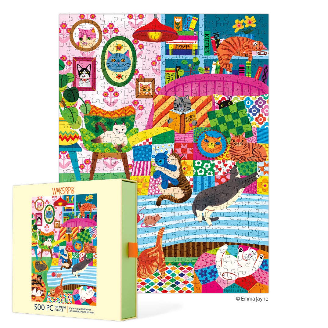 Jigsaw Puzzle - 500 Piece - Cat Nap Stories