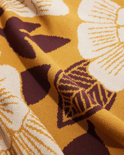New Bloom - Knit Baby & Kid's Blanket - Cotton - Made in USA: Pink Peony in Egyptian Cotton