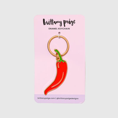 Keychain Bag Charm - Chili Pepper