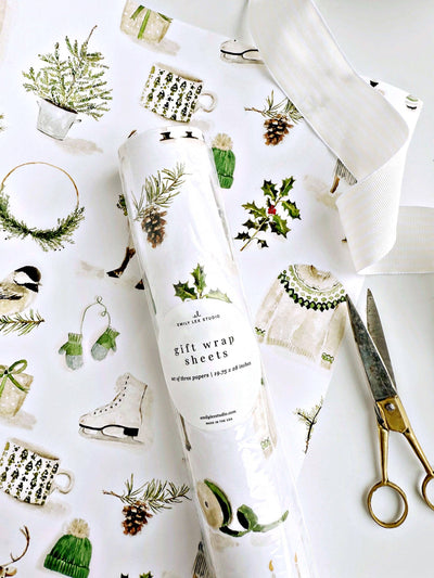 Wrapping Paper - Evergreen