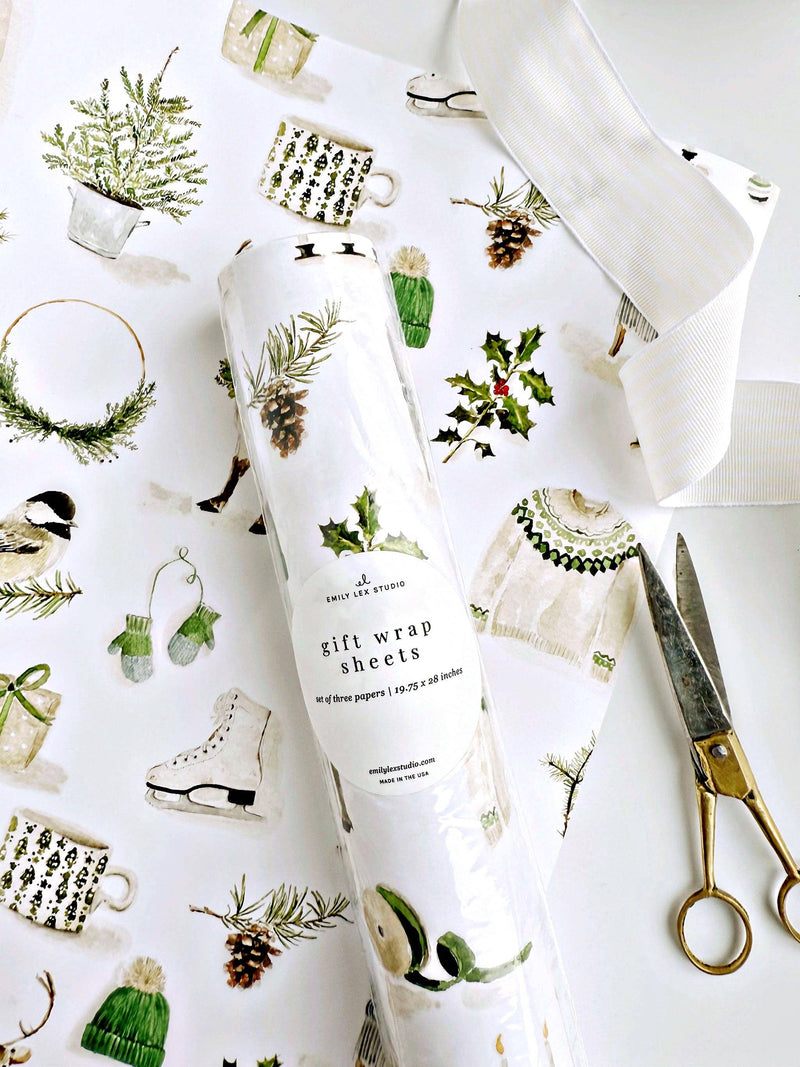 Wrapping Paper - Evergreen