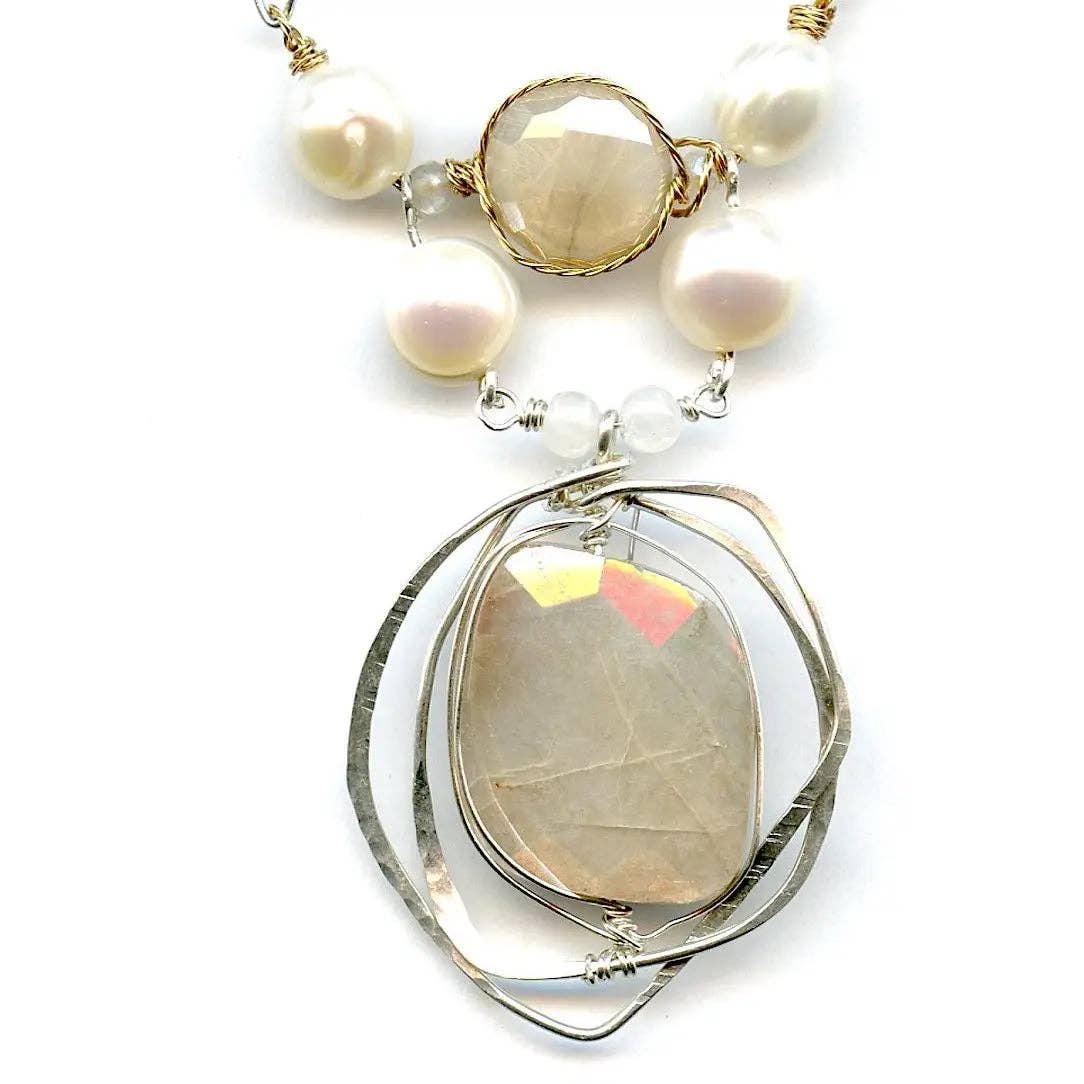Necklace - Big Dipper Moonstone