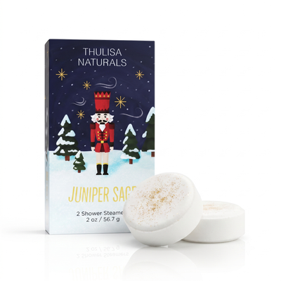 Holiday Shower Steamer Snow Globe Gift Set