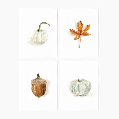 Notecard Set - Assorted Autumn