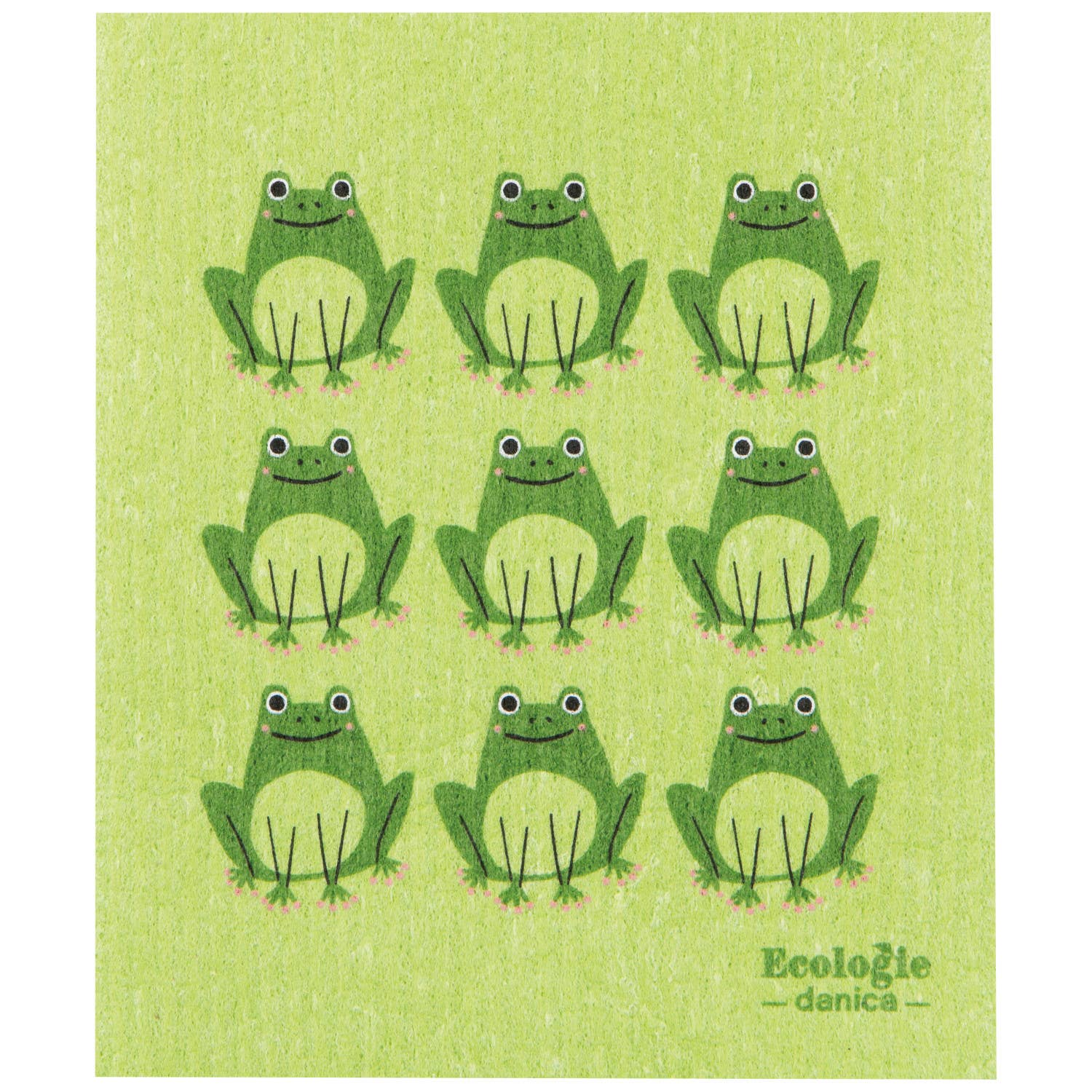 Swedish Dishcloth - Ribbit