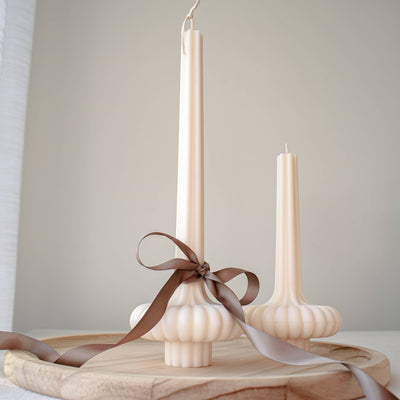 Tutu Pillar Candles, Decorative Soy Wax Candles | Wholesale: Large