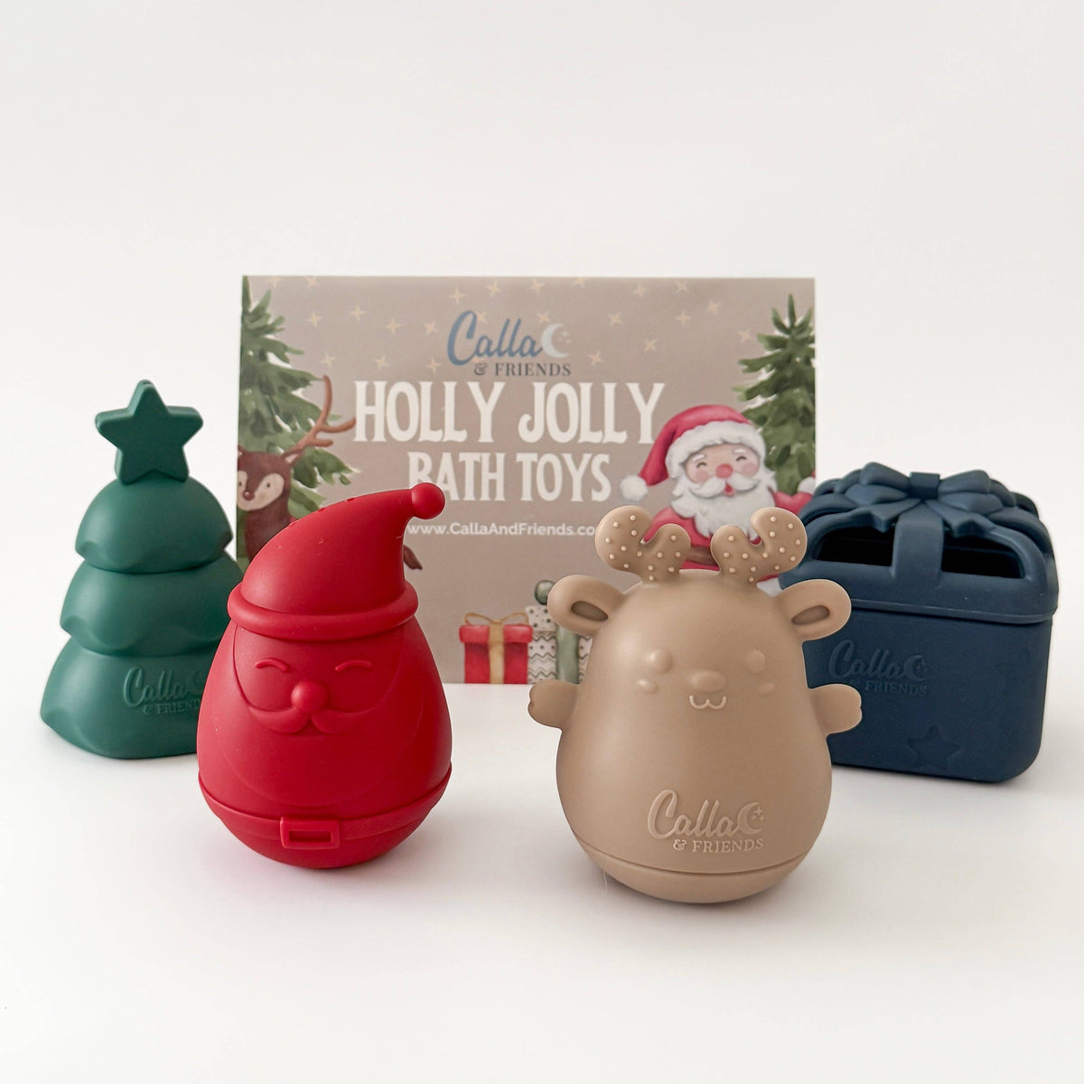 Bath Toys - Holly Jolly