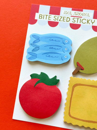 Bite Sized Mini Sticky Tabs: Grocery Trip