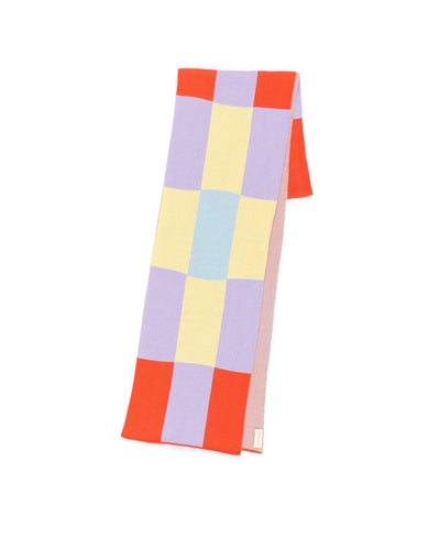 Block Party Mini Scarf: Lo-Fi in Egyptian Cotton
