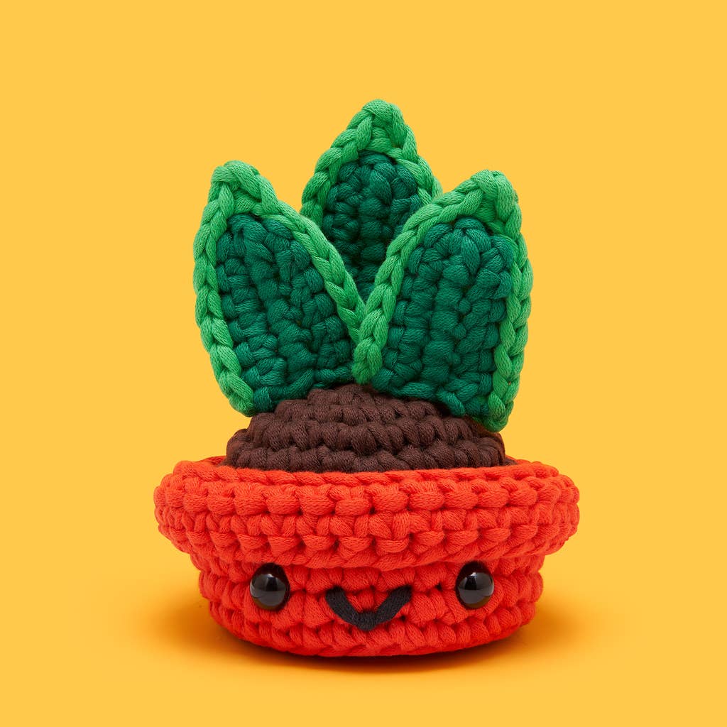 Crochet Kit - Otis the Snake Plant