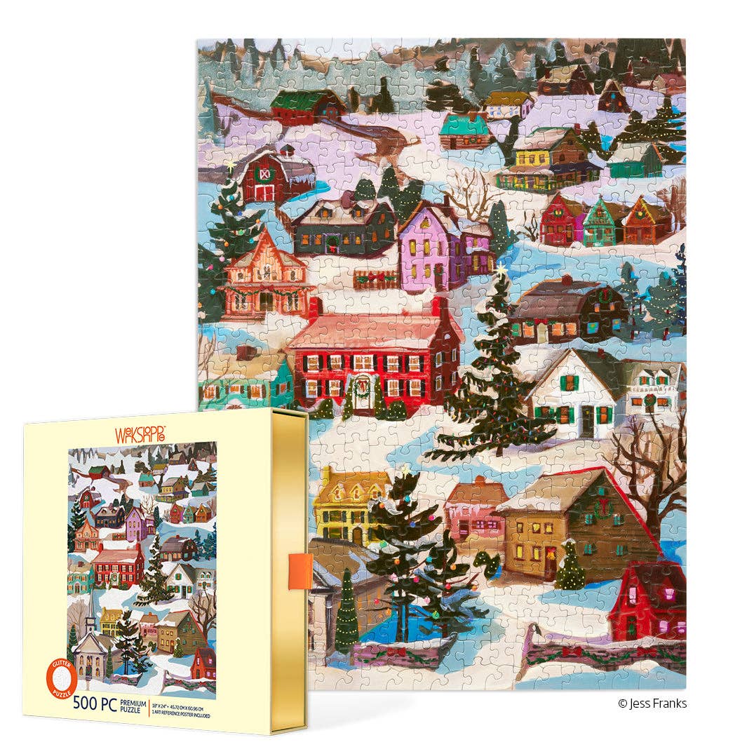 Jigsaw Puzzle - 500 Piece - Winter Village