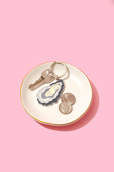 Keychain Bag Charm - Oyster