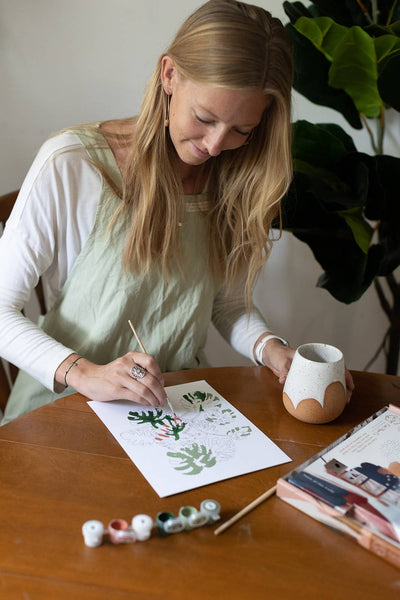 Paint-By-Numbers kit - Tropical Garden