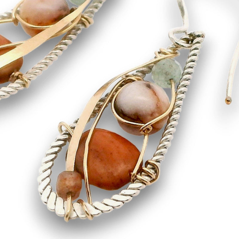 Earrings - Jupiter Jasper Mini