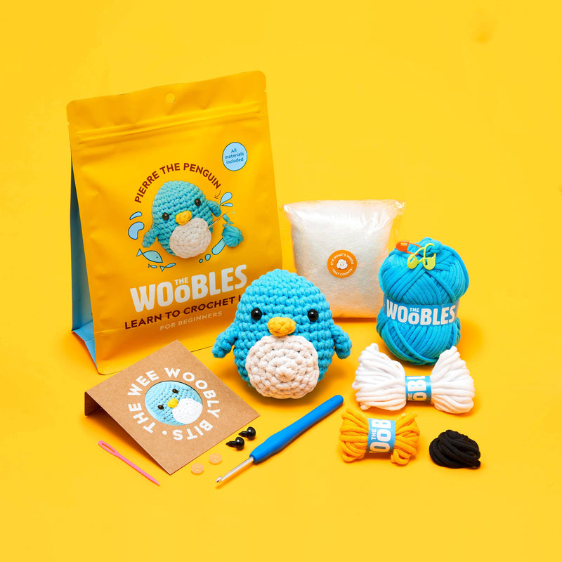 Crochet Kit - Pierre the Penguin