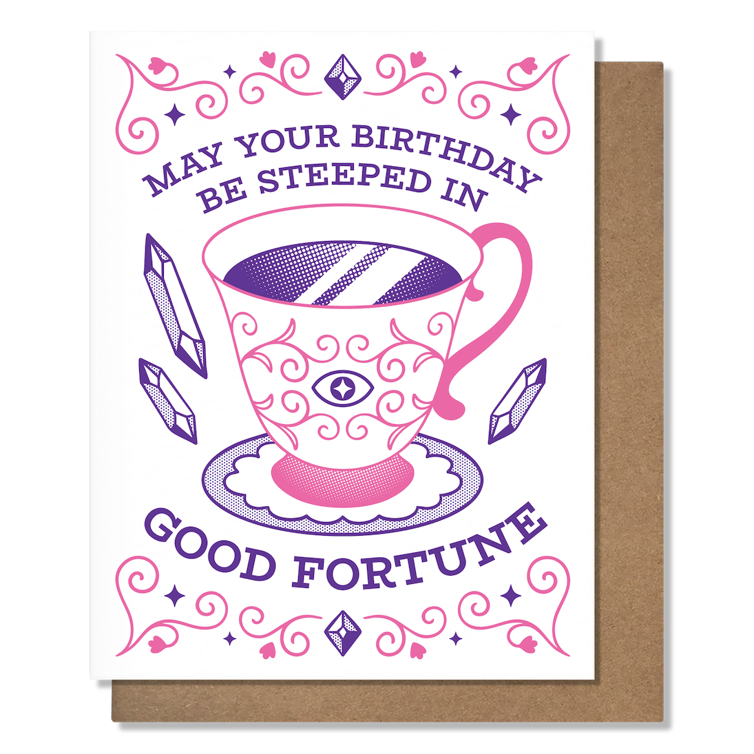 Card - Good Fortune Tea
