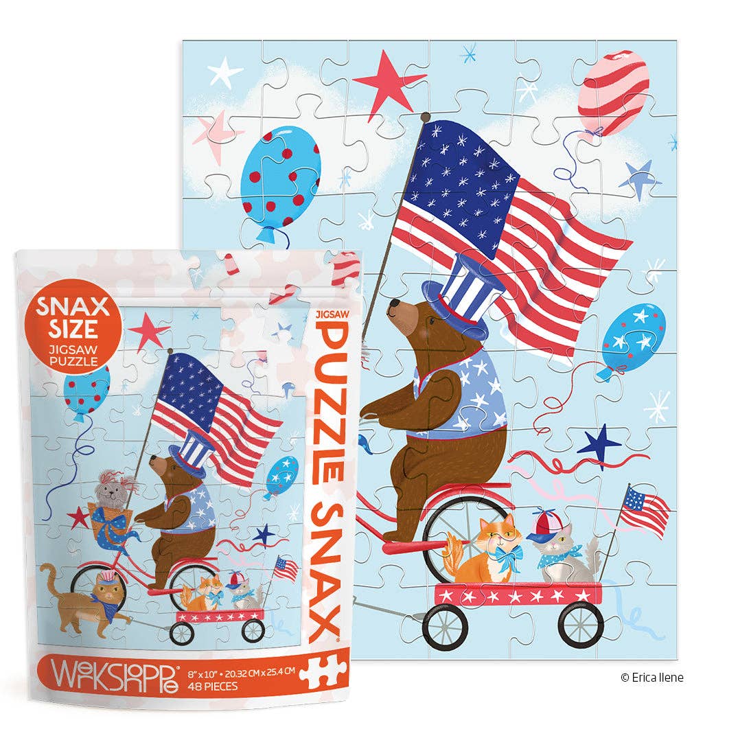 Jigsaw Puzzle - 48 Piece - Paws & Stripes