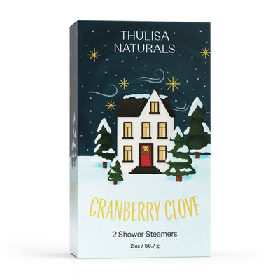 Holiday Shower Steamers - Cranberry Clove