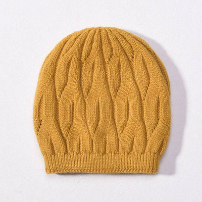 Wool Cable Knit Hat / Fingerless Gloves *Sold separately: Hat / Green