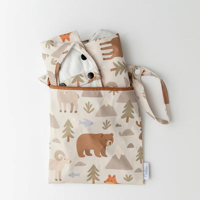 The Grayson Long Sleeve Bib - Woodland Pines