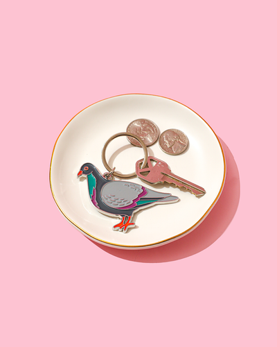 Keychain Bag Charm - Pigeon