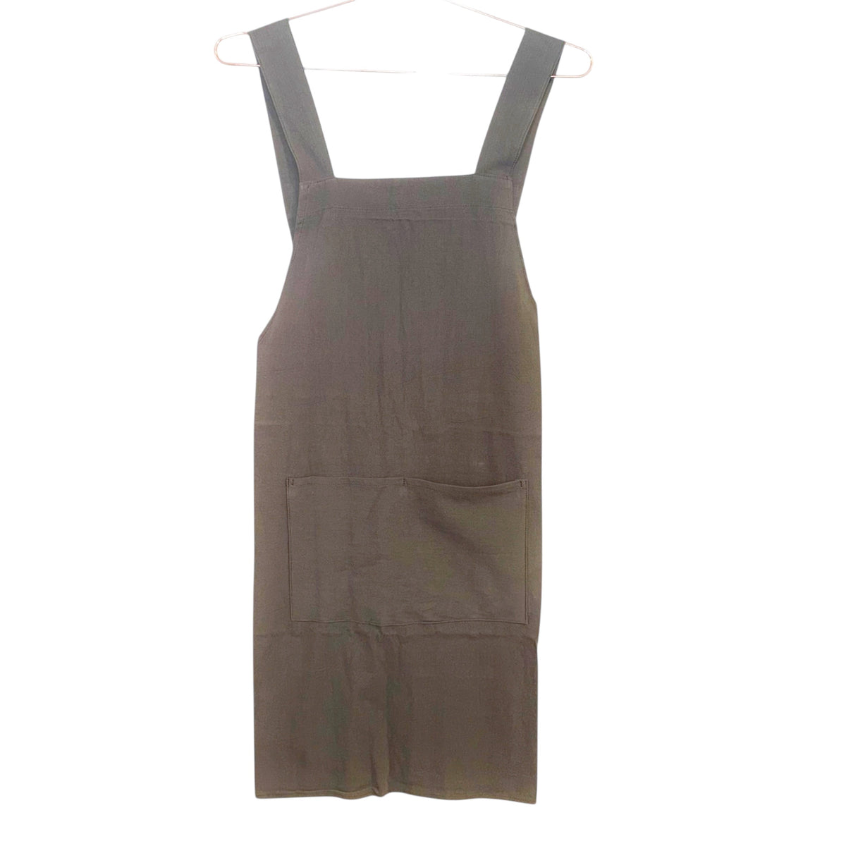 Cross Back Apron - Pine Green