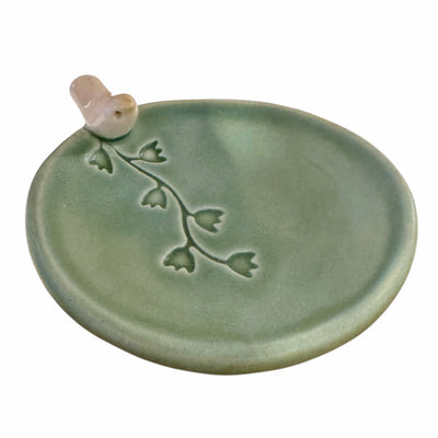 Ring Dish & Jewelry Tray - Bird - Oval