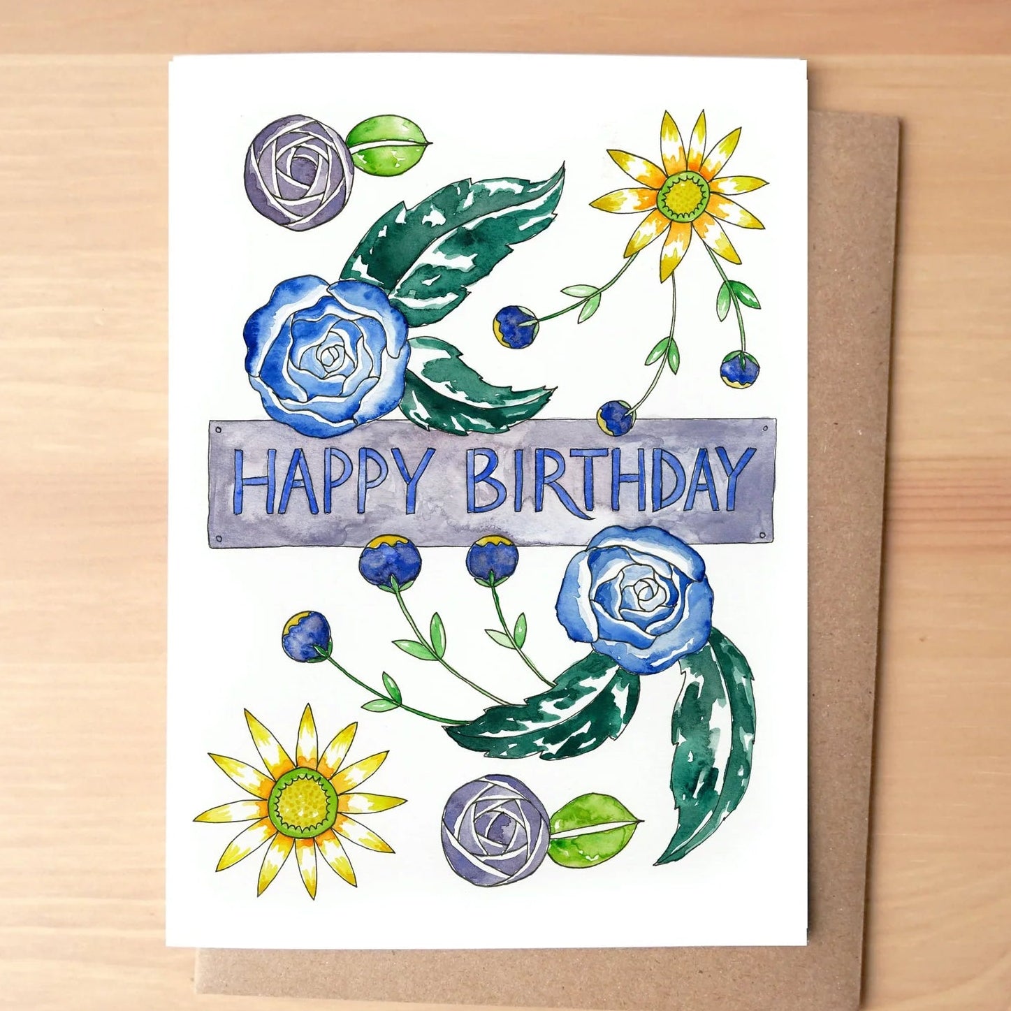 Card - Birthday Flower