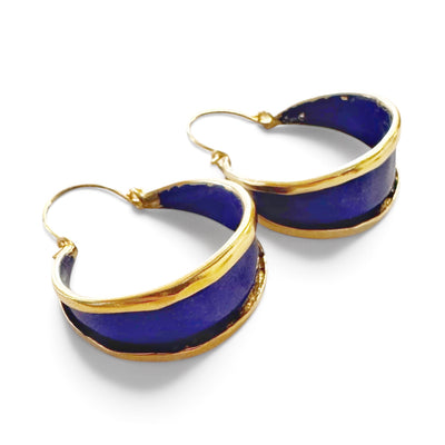 Earrings - Boat Hoops