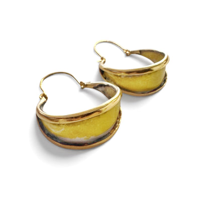 Earrings - Boat Hoops