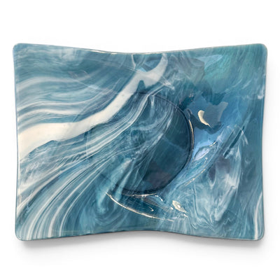 Glass Serving Bowl/Platter - Large