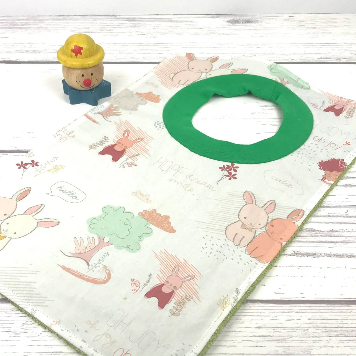 Pullover Bib - Bunnies