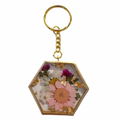 Resin Keychain - Geometric
