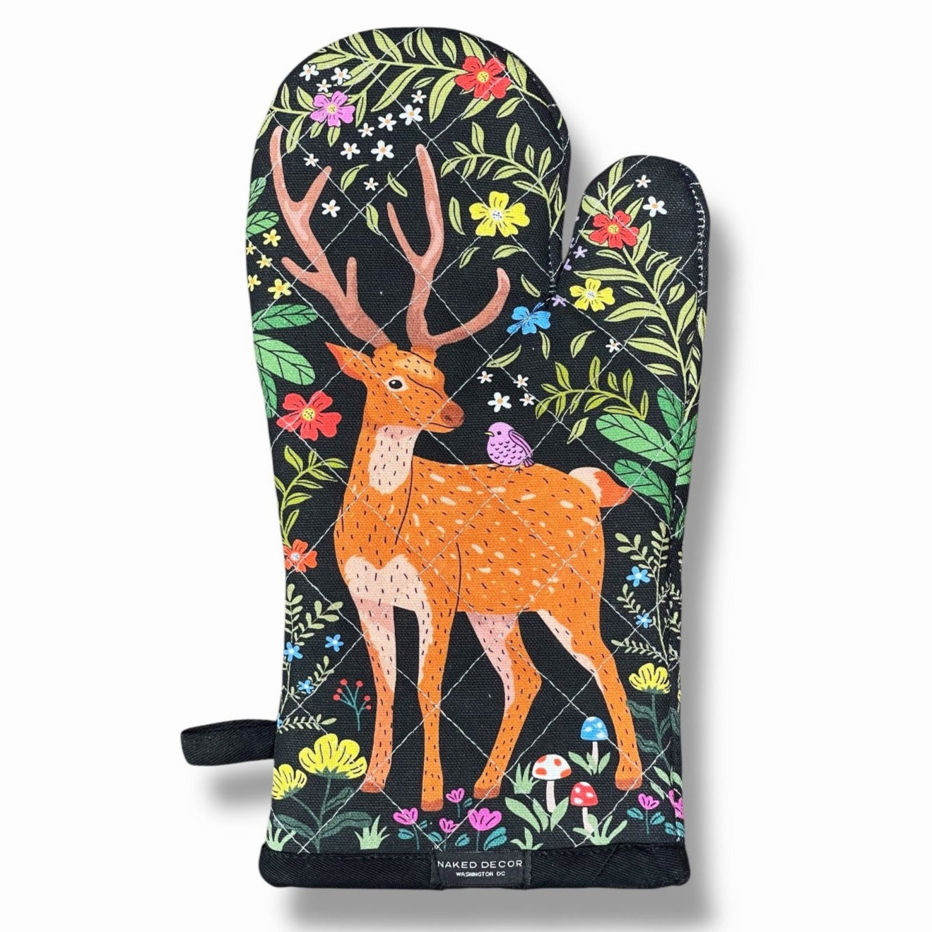 Oven Mitt - Woodland - Deer