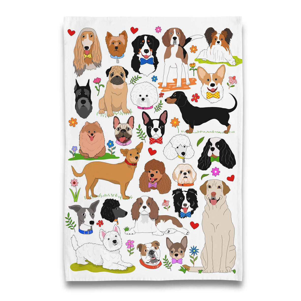 Kitchen Towel - Dog Parade
