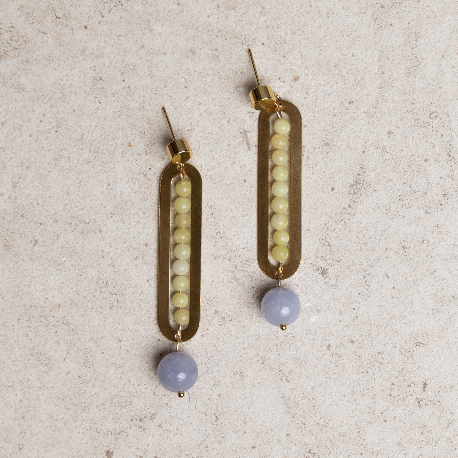Earrings - Queue Framed Drop