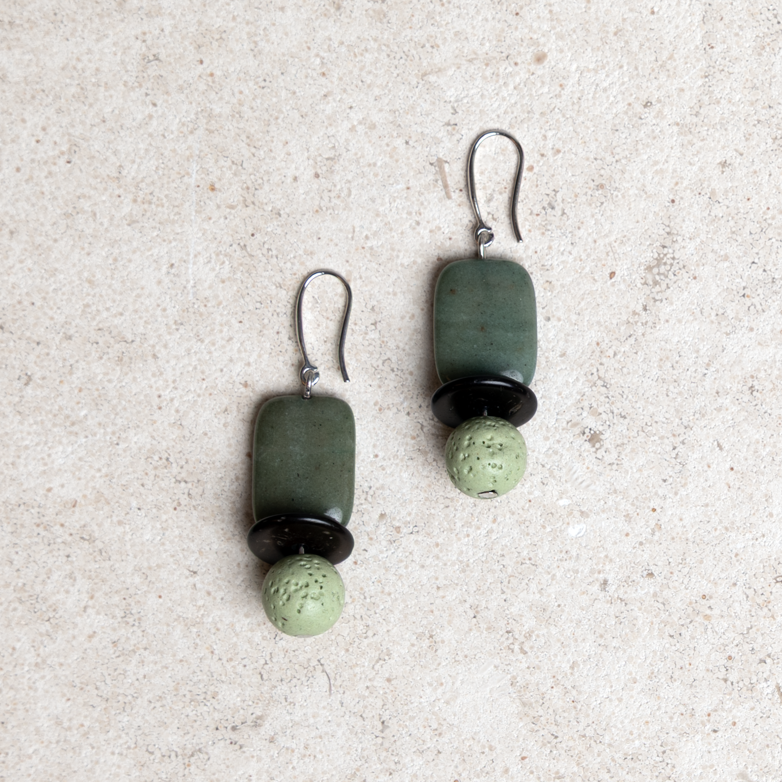 Earrings - The Strata Tiered Drop