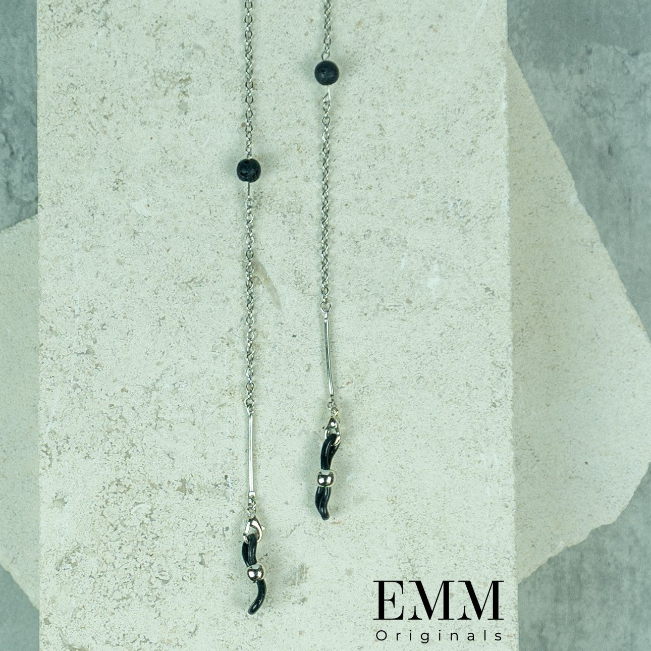 Eye Glasses Chain - Lava Bead