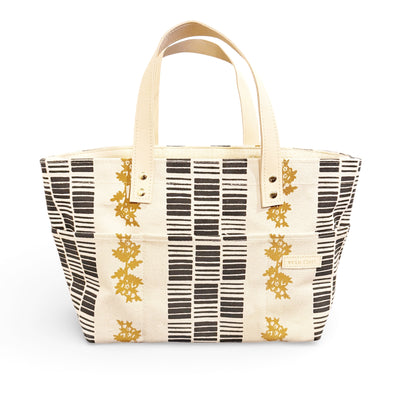 George_Tote_Daisy_Tile_Black