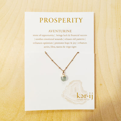 Necklace - Healing Stone with Quote